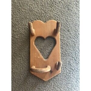 Vtg Wall Mount Baseball/Softball Wood Display Rack for Bat, Ball, Mitt & Hat⚾️🥎